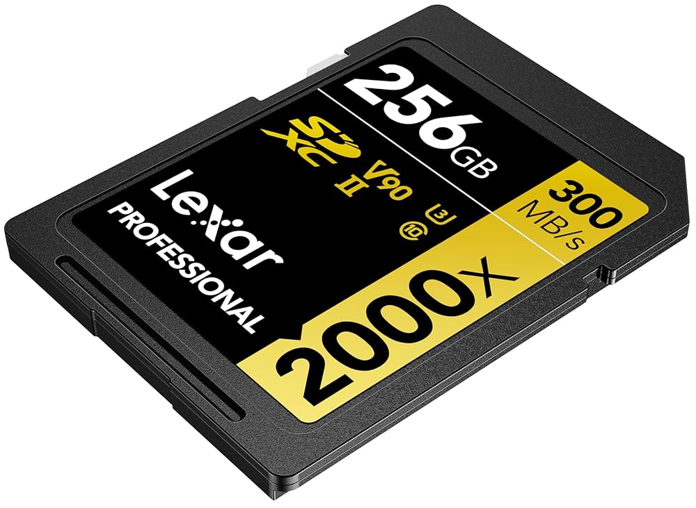 Amazon | Lexar Profes. 2000x SDHC/SDXC UHS-II U3 256GB